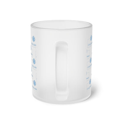 Coucouvaya Frosted Glass Mug